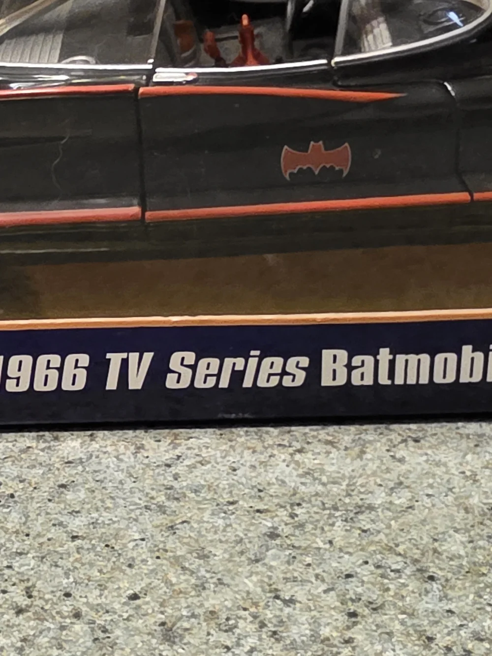 Hot Wheels 1966 TV Series Batmobile - Black with Red Accents